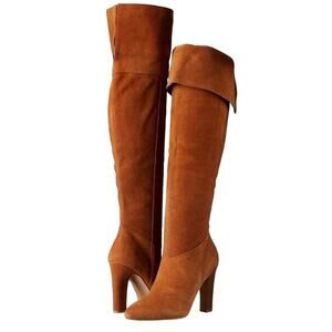 Aldo “rixon suede over the knee heeled sexy boots size 10